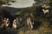 Familia en un paisaje idílico - Friedrich Wilhelm Keyl — vista de la obra