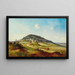 Vista sobre Aremberg - Friedrich Zeller — cuadro enmarcado en la pared