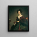 Amalie Klein - Friedrich von Amerling — cuadro enmarcado en la pared
