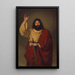 Apostle Paul - Friedrich von Amerling — framed artwork on a wall