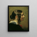 Luise Pfeiffer Nathusius - Friedrich von Amerling — cuadro enmarcado en la pared