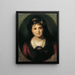 Rosalia Hermann - Friedrich von Amerling — framed artwork on a wall