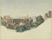 Vista de SS Giovanni e Paolo en Roma - Friedrich von Olivier — vista de la obra