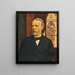 Retrato del alcalde de Olomouc - Frigyes Friedrich Miess — cuadro enmarcado en la pared