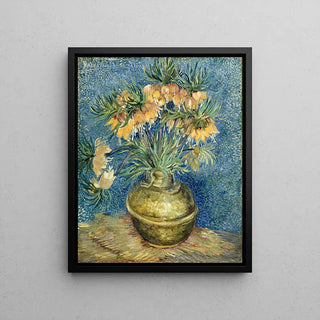 Reproduction tableau | Fritillaires, couronne impériale dans un vase de cuivre - Vincent Van Gogh | Poster - Toile - Aluminium
