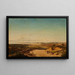 Vista de Baunebjerg cerca del fiordo de Horsens - Frits Grove — cuadro enmarcado en la pared