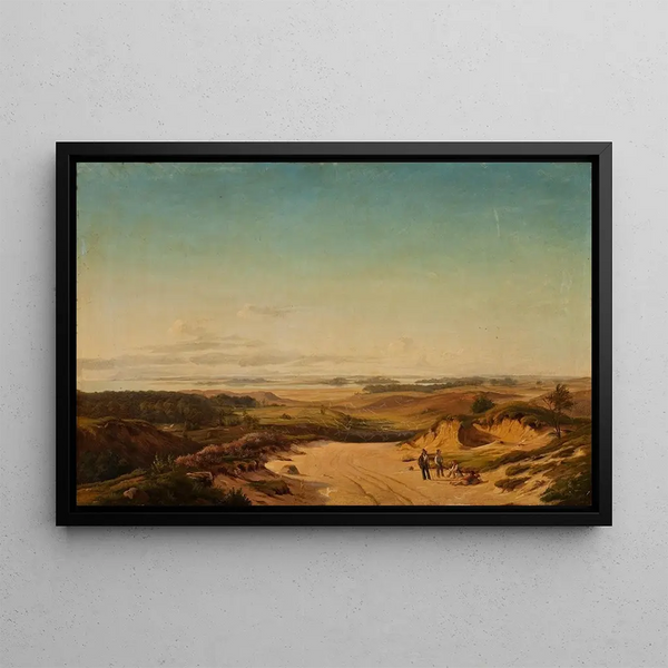 Frits Grove - View From Baunebjerg By Horsens Fjord.webp