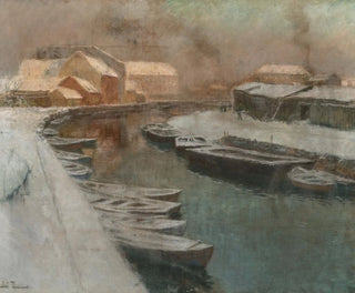 Frits Thaulow - Canal en hiver.webp