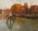 Dordrecht - Frits Thaulow — vista de la obra