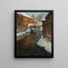 D'Akerselven - Frits Thaulow — cuadro enmarcado en la pared