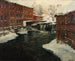 Escena de molino - Frits Thaulow — vista de la obra