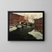 Escena de molino - Frits Thaulow — cuadro enmarcado en la pared