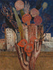flores en la ciudad - Frits van den Berghe — vista de la obra