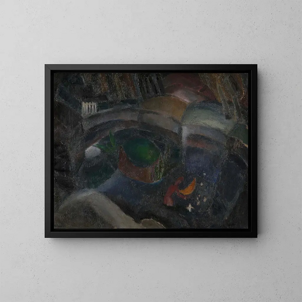 Pêcher des étoiles - Frits van den Berghe — framed artwork on a wall
