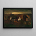 Paisaje - Frits van den Berghe — cuadro enmarcado en la pared
