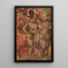 Las chicas del fuego - Frits van den Berghe — cuadro enmarcado en la pared