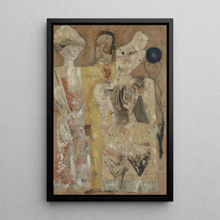 Frits van den Berghe - Three characters.webp