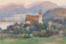 Vista de Spitz en el valle de Wachau - Fritz Lach — vista de la obra