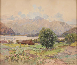 Fritz Lach - Der Traunsee bei Altmnster.webp