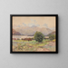 The Traun Lake in Altmünster - Fritz Lach — framed artwork on a wall