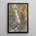 Cascada de Polinik cerca de Obervellach en Carintia - Fritz Lach — cuadro enmarcado en la pared