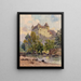 Château de Hoyos-Schwertberg - Fritz Lach — cuadro enmarcado en la pared