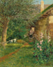 Escena de un jardín de granja - Fritz Pontini — vista de la obra