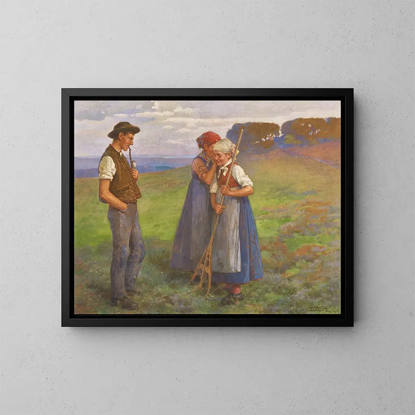 Secreto - Fritz Reiss — cuadro enmarcado en la pared