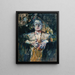 Confession - Fritz Schwarz-Waldegg — framed artwork on a wall