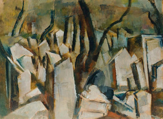 Cementerio judío de Praga - Fritz Schwarz-Waldegg — vista de la obra