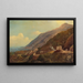 Camino Nuevo de Maiqueta - Fritz Sigfried Georg Melbye — cuadro enmarcado en la pared