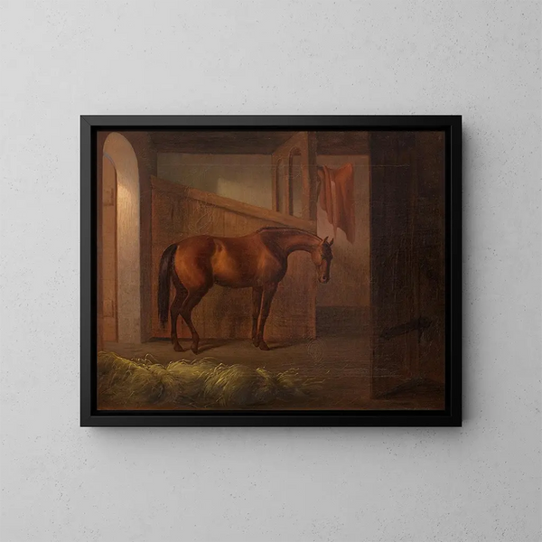 Helga - Fritz Thomsen — framed artwork on a wall