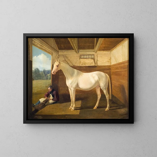 Svanhvide - Fritz Thomsen — framed artwork on a wall