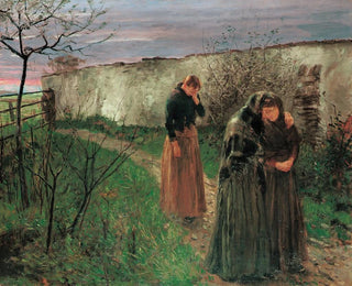 Mañana de Pascua - Fritz von Uhde — vista de la obra