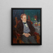 Retrato del director Karl Masner - Fryderyk Pautsch — cuadro enmarcado en la pared