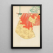 Bijutsukai Pl186 - Furuya Korin — framed artwork on a wall