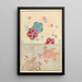 Bijutsukai Pl45 - Furuya Korin — framed artwork on a wall