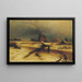 Dégel - Fyodor Vasilyev — cuadro enmarcado en la pared