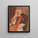 Papa León XIII - G. F. Gilman — cuadro enmarcado en la pared