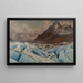 La Mer de Glace y los Grandes Charmoz, Chamonix - Gabriel Lopp — cuadro enmarcado en la pared