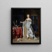 Lucia Wijbrants - Gabriel Metsu — cuadro enmarcado en la pared