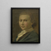 Self-portrait of Gabriel van Rooyen - Gabriel van Rooyen — framed artwork on a wall