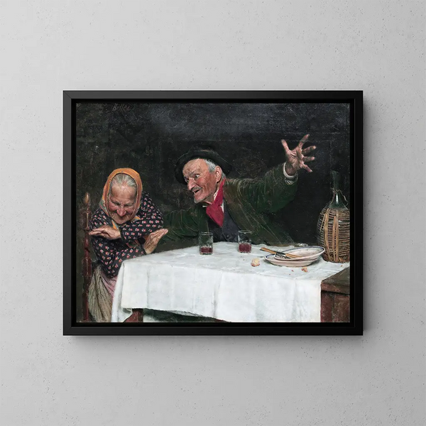 El Joker - Gaetano Bellei — cuadro enmarcado en la pared