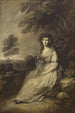 Madame Richard Brinsley Sheridan - Gainsborough Dupont — vista de la obra