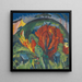 Galgenberg Painting in Jena - Ernst Ludwig Kirchner — framed artwork on a wall