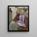 Messe du dimanche - Gari Melchers — cuadro enmarcado en la pared