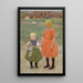 The Sisters - Gari Melchers — framed artwork on a wall