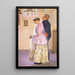 El matrimonio - Gari Melchers — cuadro enmarcado en la pared