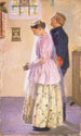 El matrimonio - Gari Melchers — vista de la obra