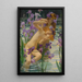 Los Iris - Gaston Bussière — cuadro enmarcado en la pared